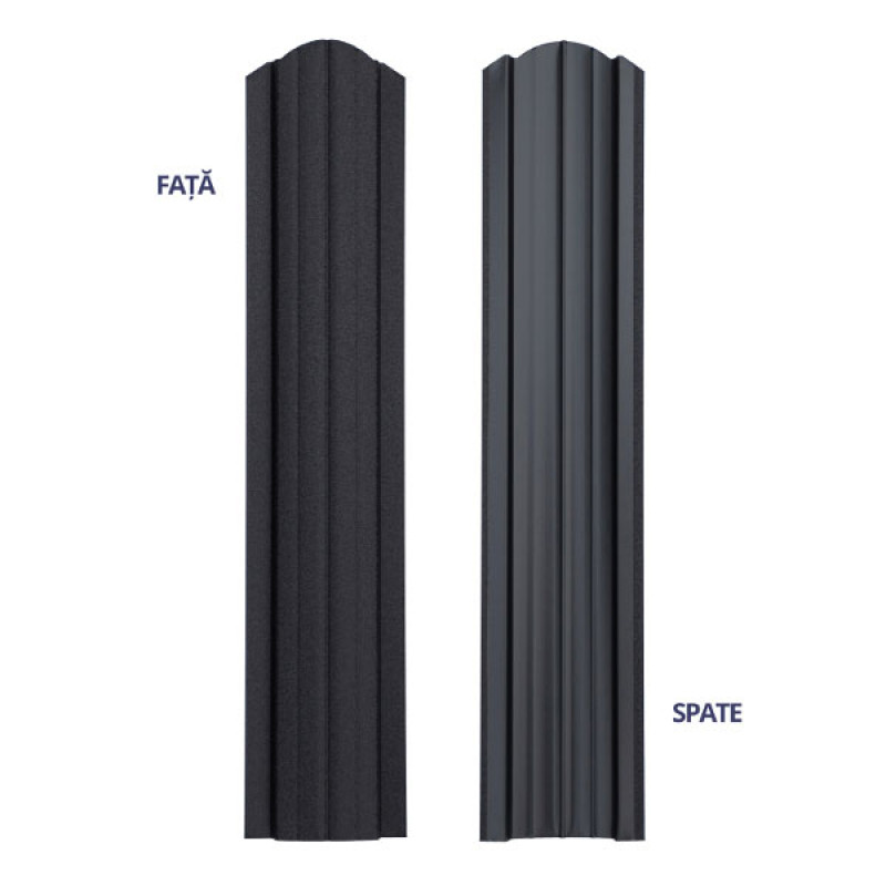 Șipcă Metalică P27 - 9005 MAT